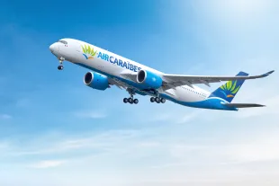 photo d'un Airbus A350-900 d'Air Caraïbes